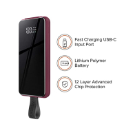 Снимка  на Преносима Батерия EXPLORE WIRELESS Series, Li-Po, 10 000 mAh, PD 18W + QC 3 REMAX RPP-105