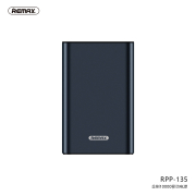 Снимка  на Преносима Батерия KINKON Series, Li-Po, 10 000 mAh, 2x USB 3.0 2A, LED Display, REMAX RPP-135