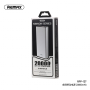 Снимка  на Преносима Батерия KINKON Series, Li-Po, 20 000 mAh, 2x USB 3.0 2A REMAX RPP-137