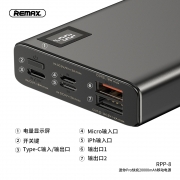 Снимка  на Преносима Батерия MINI Pro Series, Li-Po, 20 000 mAh, QC 3.0 + PD 18W REMAX RPP-8