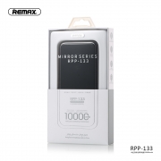 Снимка  на Преносима Батерия MIRROR Series, Li-Po, 10 000 mAh, USB 3.0 2.1A + QI Wireless 5W, REMAX RPP-133