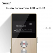 Снимка  на Цифров Диктофон / MP3 Player, HD Voice, 8GB, OLED, REMAX RP1